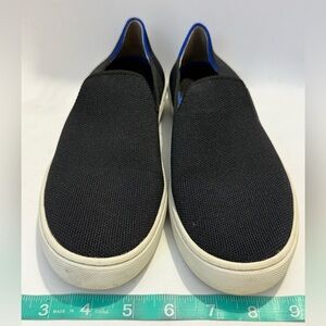 Rothy's Black Slip-On Sneakers sz 6.5